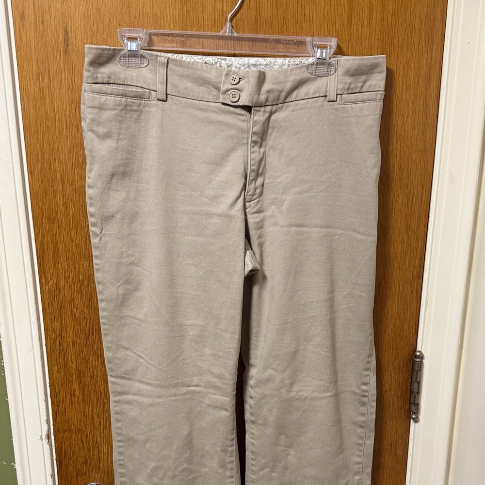 Lee Women's Tan Straight Leg Pants